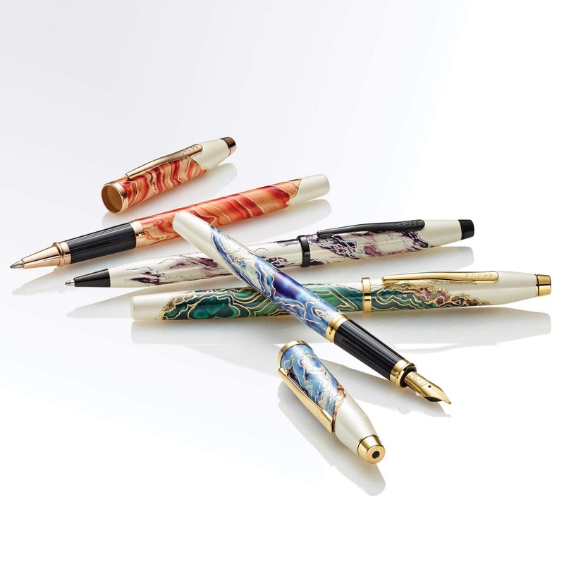 Cross Wanderlust Refillable Rollerball Pen Presented in a Luxury Gift Box - Medium Point, Black Ink, - Image 5